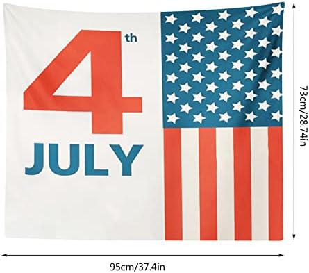 KUYY Hawaii Party Dekoráció Amerikai Zászló Hazafias Fotó Háttér Ruhával Függetlenség Napja Fél Decor
