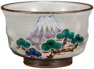 Guinomi kedvéért csésze Shochikubai.Japán Kutani ware. ktn-k7-1137