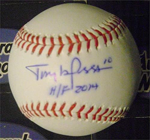Autogramot Raktár 639342 Tony LaRussa Dedikált Baseball - Írva H F 2014 Hall of Fame manager Bíborosok