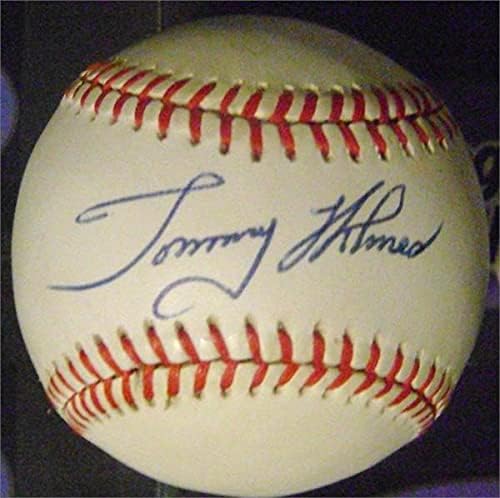 Autogramot Raktár 626884 Tommy Holmes Dedikált Nemzeti League Baseball - Boston Braves Brooklyn Dodgers