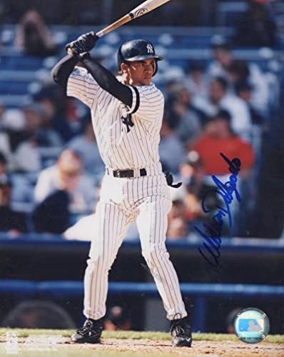 Wilson Delgado New York Yankees Aláírt Dedikált 8x10 Fotó W/Coa - Dedikált MLB Fotók