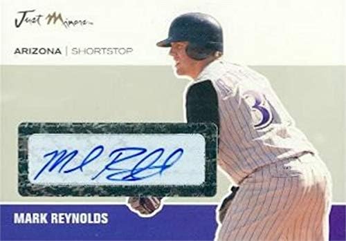 Autogramot Raktár 637409 Mark Reynolds Dedikált Baseball Kártya - Arizona Diamondbacks Egyetem Virginia