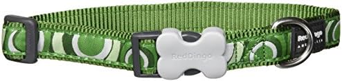 Red Dingo Circadelic Zöld Nyakörv, Közepes/Nagy/20mm