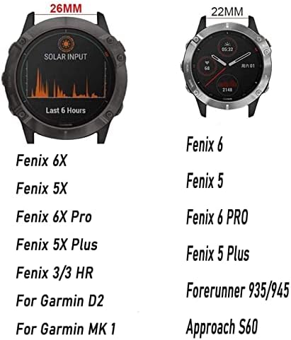 SKXMOD 20mm Gyors Illik Watchband A Garmin Fenix 6 6X 5X Pro 5 Plusz 3HR Megközelítés S60 Enduro Szilikon
