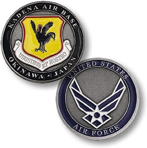 Az AMERIKAI légierő Kadena Légi Bázis, Okinawa, Japán Kihívás Érme