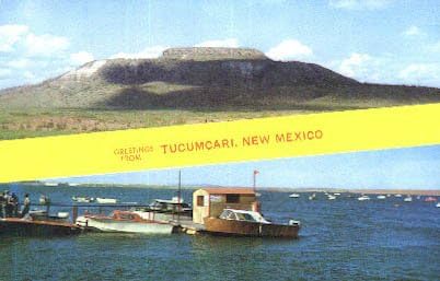 Tucumcari, Új-Mexikó Képeslap