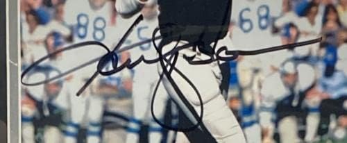 Ken Stabler Aláírt Keretes 8x10 Oakland Raiders Fotó PSA Z42709 - Dedikált NFL-Fotók