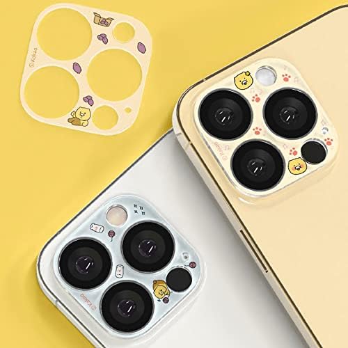 KAKAO BARÁTOK Choonsik Kamera Lencséjét Védő Kompatibilis az iPhone 13 Pro / 13 Pro Max, HD Világos, Edzett